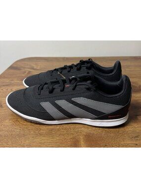 Adidas Unisex Predator Club Indoor Sala Soccer Football Shoes Black Size M10 W11